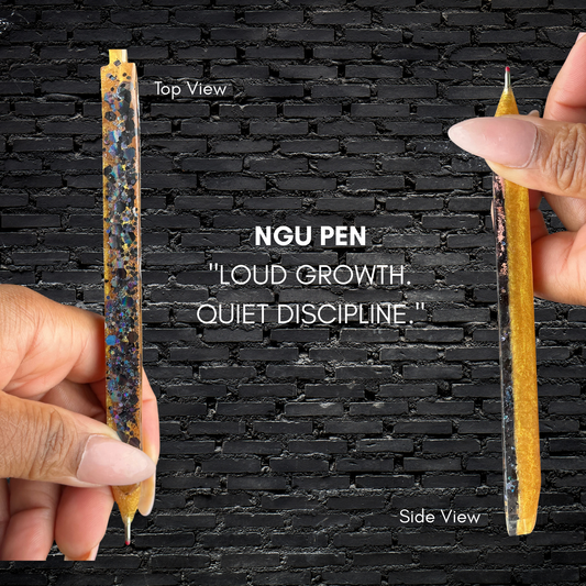 NGU Pen - "Loud Growth. Quiet Discipline."