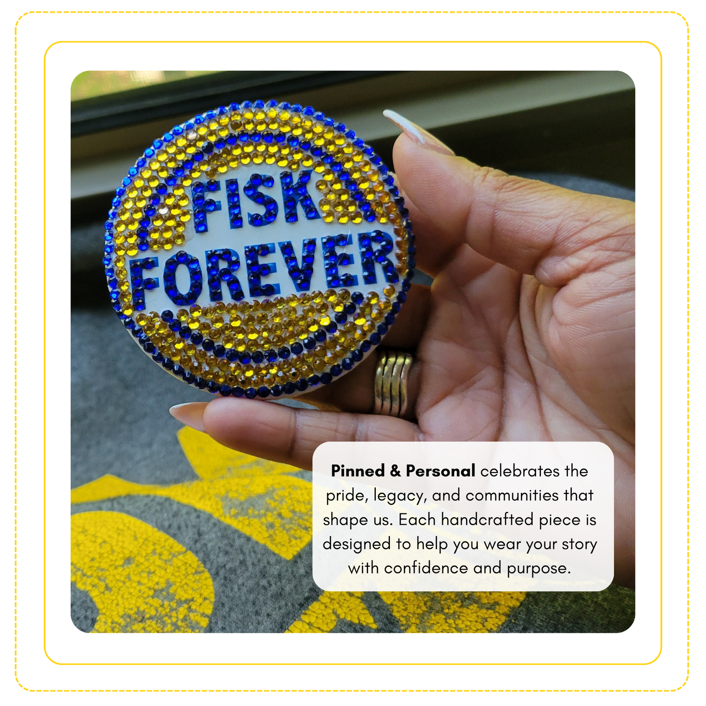 Pinned & Personal - NGU Brooch